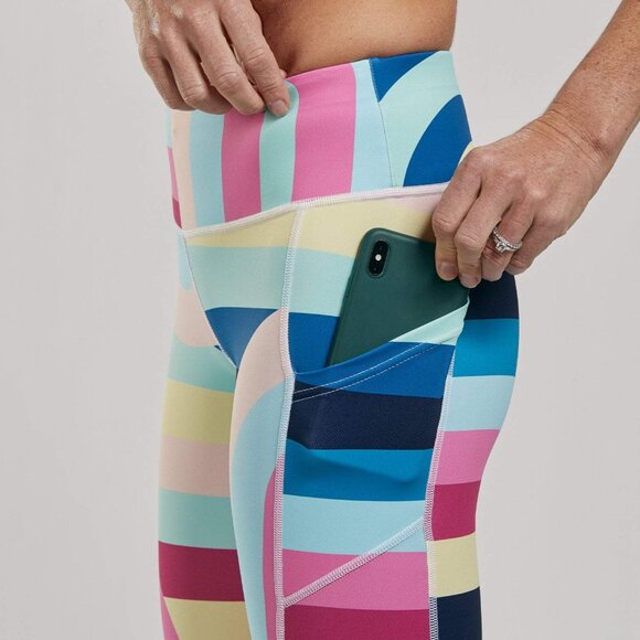 Women's Ltd Run Pulse Capri - Riviera - Picture 11 of 12